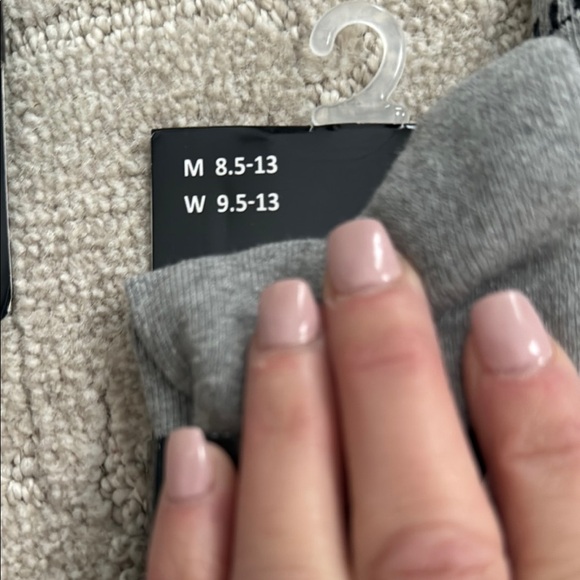 Gray Casual Ankle Socks Set - Picture 3 of 4